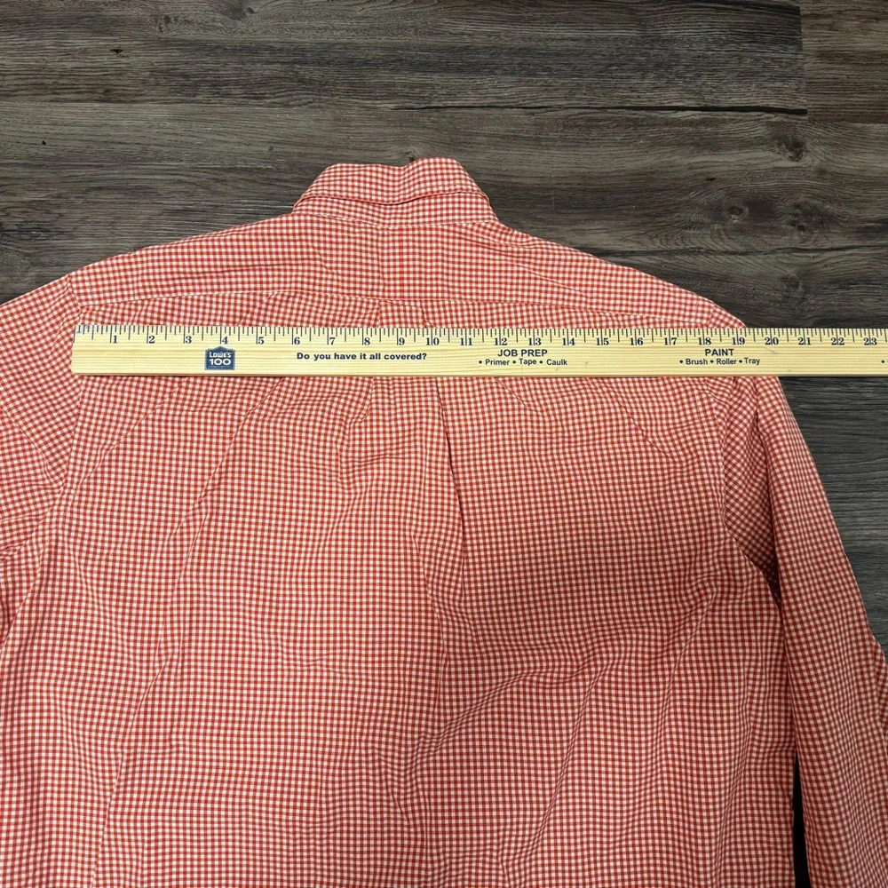 🔥Polo Ralph Lauren Mens Shirt Multicolor L Classic Fit Plaid Cotton Oxford Pony - Picture 3 of 8